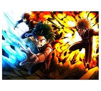 VGJM Adult 5D Diamond Painting Set My Hero Academia Painting Japanese Anime Art Art Crafts for Home Wall Decoration 30x40cm