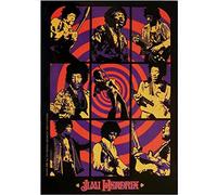 VGJM Adult 5D Diamond Painting Set Singer Jimi Hendrix Art Crafts for Home Wall Decoration 50x60cm