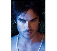 VGJM DIY 5D Diamond Painting Kits for Adults Kids,The Vampire Diaries,Full Drill Diamond Embroidery Kits Cross Stitch Pictures Arts Craft Home Wall Decoration-30x40cm