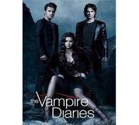 VGJM DIY 5D Diamond Painting Kits for Adults Kids,The Vampire Diaries,Full Drill Diamond Embroidery Kits Cross Stitch Pictures Arts Craft Home Wall Decoration-30x40cm