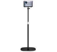 VGKE Projector Stand, 360 ° Rotating Gimbal, Adjustable Height 30~50 inch, Universal Projector Floor Stand Compatible with Projecto/Camera/Webcam, Max Hold 5.0kg, Matte Black