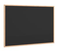 VGLQNRPT Chalkboard, Solid Pine Wood Frame, Hanging Message Board 80x55 cm | Smooth Writing Surface, Easy Wipe Clean, Dual Orientation, Sturdy Border