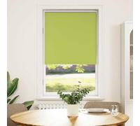 VGLQNRPT Roller Blind Blackout Leaves Green 85x130 cm Fabric Width 80.7 cm | 100 Polyester, Wall or Window Mounting, Privacy & Light Control