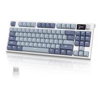 VGN GAMEPOWER ATTACK SHARK K86 Wireless Mechanical Keyboard Apex Pro TKL 75%, 2.4G/Bluetooth/Wired Gaming Keyboard M75, Gasket Mount with Color Display & Knob, RGB Backlit, Hot Swappable Linear Switch