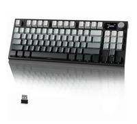 VGN GAMEPOWER ATTACK SHARK K86 Wireless Mechanical Keyboard Apex Pro TKL 75%, 2.4G/Bluetooth/Wired Gaming Keyboard M75, Gasket Mount with Color Display & Knob, RGB Backlit, Hot Swappable Linear Switch