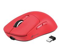 VGN GAMEPOWER x ATTACK SHARK X3 SUPERLIGHT Wireless Gaming Mouse, 49g Ultralight Mice, PixArt PAW3395, 26000 DPI, Tri-mode 2.4G/USB-C Wired/Bluetooth, G502, 200 Hrs Battery, Kailh GM8.0 Switch, Red