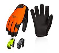 Vgo... 3 Pairs High Dexterity Touchscreen PU Leather Work Gloves Multipurpose(PU8718)