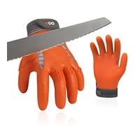Vgo... NGG X1 1Pair Seamless Utility Gloves,Cut Resistant Safety Work Gloves,HPPE Anti-cut Liner,EN388 level C,ANSI level A3,Anti-slip Palm Mechanic Gloves(TP1112HY)