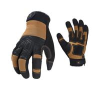 Vgo... Safety Work Gloves Touchscreen,Utility Working Gloves for Gardening Warehouse Build,Light-Medium Duty Mechanic Gloves, 1 Pair(SL7716)
