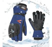 Vgo... Thermal Gloves Men Waterproof -20°C, Touchscreen for Winter Outdoor Freezer Work Walking Scooter, Cold Weather Gloves Utility with 3m Insulation Lining, 1 pair