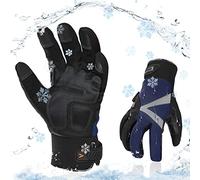 Vgo... Winter Waterproof Work Gloves Touchscreen, Thermal Safety Working Gloves in Cold Weather -20℃, 3M Thinsulate Lining for Freezer Cold Storage Warehouse