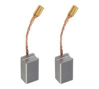 VGOL 1 Pair Carbon Brushes with Copper Lead DAS150T.V6-38 6x8x13mm Compatible with Sealey DAS150T V6 150 mm Dual Action Orbital Sander