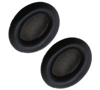 VGOL 1 Pair Earpads Protein Leather Ear Cushions Replacement Repair Parts Compatible with Sennheiser GAME ONE/GAME ZERO/PC360/PC363D/PC373D Headsets Black