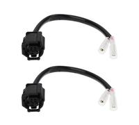 VGOL 1 Pair Motorcycle 2-Wire Indicator Adapter Connectors 18.5cm Length Compatible with Yamaha XSR700 XSR900 2022-2023 Models
