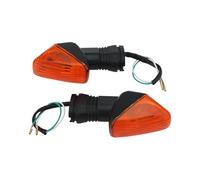VGOL 1 Pair Motorcycle Orange Lampshade Turn Signal Lights Compatible with KAWASAKI NINJA ZX-6R