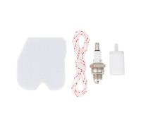 VGOL 1 Set Chainsaw Service Kit BPMR7A Spark Plug 1m Rope Replace OEM 545061801 Compatible with Husqvarna 120 230 235 236 240