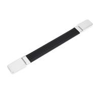 VGOL 1 Set Guitar Amplifier Handle Replacement 284 x 29.5 mm Compatible with Marshall Portable Amps Black Strap Silver Caps