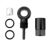 VGOL 1 Set Hydraulic Brake Hose Fitting Kit Stainless Steel Aluminum Alloy Compatible with Shimano SLX XT XTR Mineral Oil