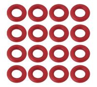 VGOL 100pcs Silicone O-Ring VMQ Replacement Part Seal Rings Gasket 7.24mm OD 3.68mm ID 1.78mm Width Suitable for Hydraulics and Pneumatics Sealing Red