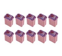 VGOL 10pcs 30A Micro Cartridge Fuses Car Mini Fuse for Truck SUV Off-Road Vehicle 10x15x6mm