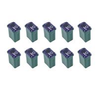 VGOL 10pcs 40A Micro Cartridge Fuses Car Mini Fuse for Truck SUV Off-Road Vehicle 10x15x6mm