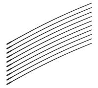 VGOL 10pcs Antenna Tube for Receiver Antenna Protection Effect Insulation Effect with Cap Plastic Pipe Fit for Remote Control Car FPV Drone Quadcopter Boats Airplane RC Model Car