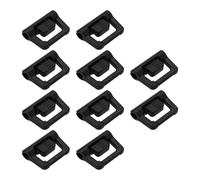VGOL 10PCS Camping Tent Poles Hooks Tent Sky Hooks Plastic Hook Aperture 4.8mm Slide Width 18mm for Outdoor Camping Awnings Hanging Lights