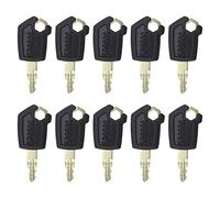 VGOL 10PCS Ignition Starter Keys 5P8500 Compatible with Caterpillar Equipment Backhoes Skidsteers Loaders Graders Excavators Dozers Haul Trucks