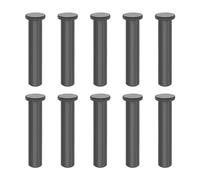 VGOL 10PCS Location Pins Compatible with Trend KWJ700 KWJ900 Workbench Fixtures 10x50mm Carbon Steel Worktop Jig Location Pegs