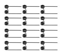 VGOL 12 Pairs Fan Strong Spring Fan Drum Left Right Springs Fan Roller Strong Spring Compatible with AL-KO 38 E 38 P 32 VLE 38 VLB 38 VLE Black 56x11mm