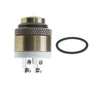 VGOL 16mm Door Bell Switch Momentary Push Button Brass Metal 36V DC 2A ON Off Round Waterproof for 16mm Mounting Hole Furniture Hardware