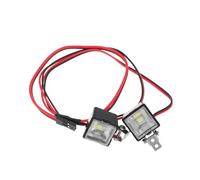 VGOL 1Pair LED Square RC Car Headlights Compatible with Axial TRX4 TRX6 Redcat RR10 MST 1/10 1/8