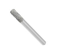 VGOL 1Pc 6mm x 16mm x 60mm Carbide Die Grinder Bits 6mm Shank 16mm Tip Cylinder Shape Rotary Carbide Burr Tool for Wood Soft Metal Polishing Carving