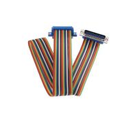VGOL 1Pc DB25 Pin Serial Extension Cable Male to Male Serial Cable for Server CNC Automation Equipment Electronic Scale Printer Supermarket Cash Register UPS 50cm