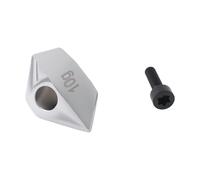 VGOL 1Pc Golf Weight Back Side Screw Driver Side Rear Weight Driver Weight Counterweight Compatible with Taylormade Qi 10 Silver 10g