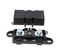 VGOL 1Set MEGA Car Fuse Holder with 500A Fuse ABS Plastic Mega High Current Fuse Holder for Cars Trucks Construction Vehicles Buses Caravans or Audio Systems