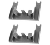 VGOL 2 Pack Dishwasher Rack Adjuster Clip W10250160 Compatible with Whirlpool Compatible with Kenmore