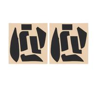 VGOL 2 Packs of Gaming Mouse Grip Tape Non-Slip Grip Tape Anti-Slip Grip Tape Sweat Resistant Pads Compatible with Logitech MX Master 3S Mouse Black