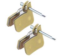 VGOL 2 Pairs Bike Brake Pads Replacement Compatible with SRAM HRD Rival Red Force S700 Disc Brakes Sintered Disc Brake Pads Gold