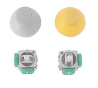 VGOL 2 PCs Controller Analog Stick Joysticks Compatible with Nintendo GameCube Joystick Cap 22x19.1mm 3D Joystick Controller Rocker Thumbsticks