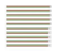 VGOL 20 Pairs JST Connector Cable 4 Pin Micro JST 1.25mm Pitch Male Female Plug Adapter Lead Extension Cable with 10cm Wire for Mini RC Helicopter LED Strips