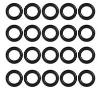 VGOL 20Pcs NBR X-Ring Rubber Seal O-Ring 19.35x12.29x3.53mm Suitable for Mechanical Equipment