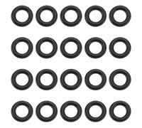 VGOL 20Pcs O Rings for Pressure Washer Hose Compatible with Black and Decker Pressure Inner Diameter 6mm Outer Diameter 9.8mm Thickness 1.7mm Black