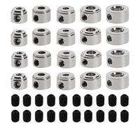 VGOL 20pcs RC Airplane Plane Landing Gear Wheel Stop Collar Copper Plated M2 M2.5 M3 M4 M5 Landing Gear Stopper RC Airplane Replacement Accessoires