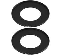 VGOL 2Pcs 46-77mm Camera Filter Adapter Step-Up Adapter Compatible with Nikon Compatible with Canon