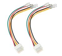 VGOL 2pcs 5P to 4.8mm Terminal Arcade Joystick Wiring Harness for 8P Joysticks, Arcade Fighting Machines