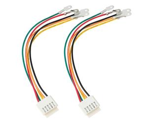 VGOL 2pcs 5P to 4.8mm Terminal Arcade Joystick Wiring Harness for 8P Joysticks, Arcade Fighting Machines