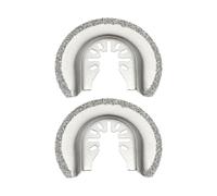 VGOL 2Pcs 64mm Half Circle Diamond Saw Blade Replacement Part Quick Release Cutting Blade Oscillating Multi Tool Diamond Blades Grit Grout Removal Compatible with Bosch Compatible with Dewalt
