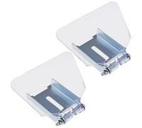 VGOL 2PCS Bench Grinder Eyeshield Compatible with Bench Type 125/150 Grinders Stainless Steel Rust-Proof Case Tool Shield Attachment Machine Accessory