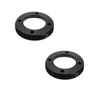 VGOL 2Pcs Bike Bicycle Crank-Arm Bolt Kit Black Aluminum Alloy M30 Side Cover Compatible with SRAM Dub System Crank Arm Mounting Cap